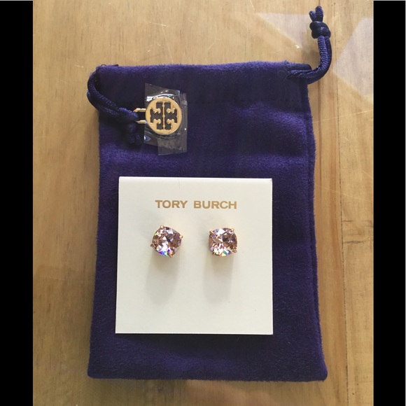 Tory Burch Jewelry - TORY Vintage Rose Crystal Studs, NWT